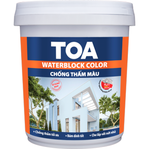 Sơn chống thấm màu TOA Waterblock Color