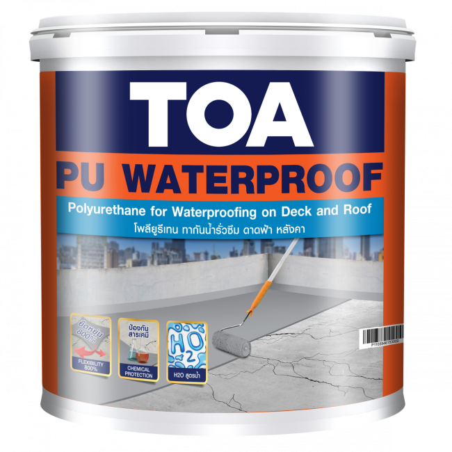 Sơn chống thấm gốc Polyurethane TOA PU Waterproof