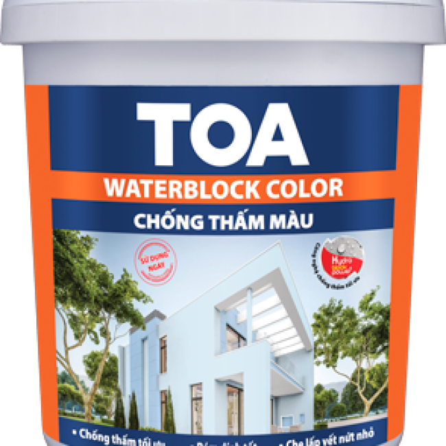 Sơn chống thấm màu TOA Waterblock Color
