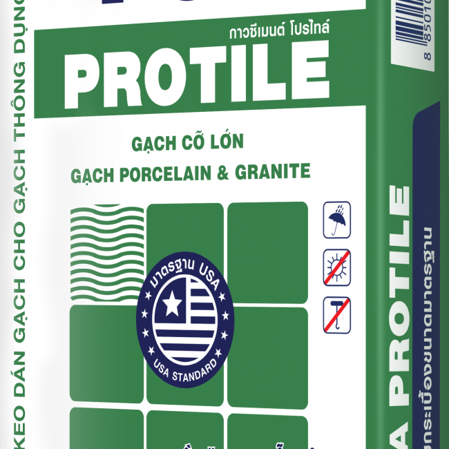 KEO DÁN GẠCH TOA PROTILE 20KG – CHUYÊN DÙNG GẠCH MEN, MOSAIC