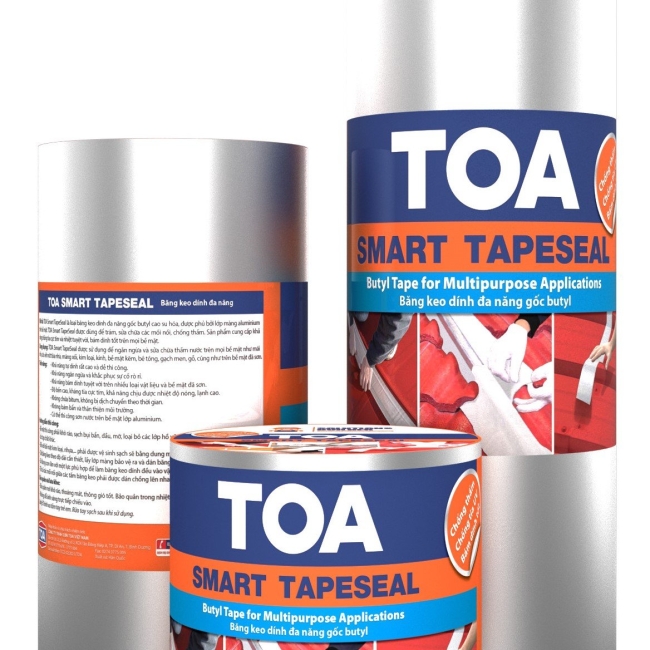Băng keo dính đa năng gốc butyl TOA Smart TapeSeal